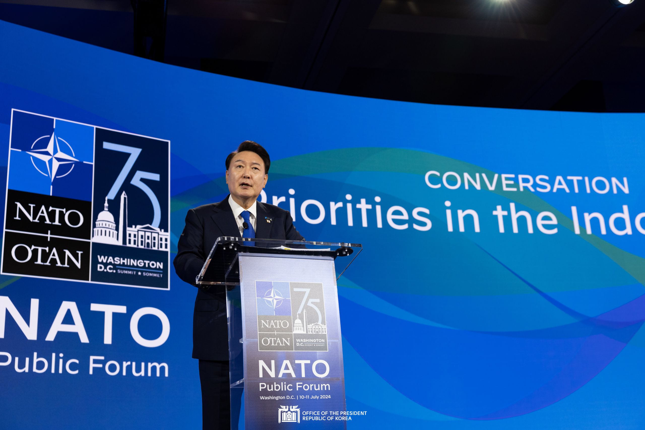 Keynote Address by President Yoon Suk Yeol at the NATO Public Forum